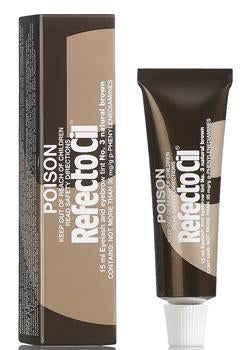 RefectoCil Lash and Brow Tint - R3 Natural Brown (12 Tubes)