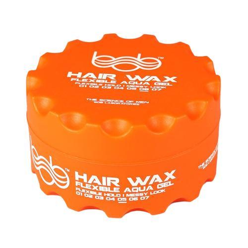 Bob Hair Wax Crazy Aqua Gel Flexible Hold Ultra Shine 150ml ORANGE