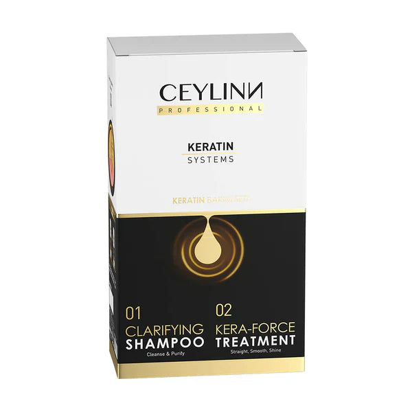 Ceylinn Keratin Straightening Treatment Hair Smoothing Kit 1 Litre